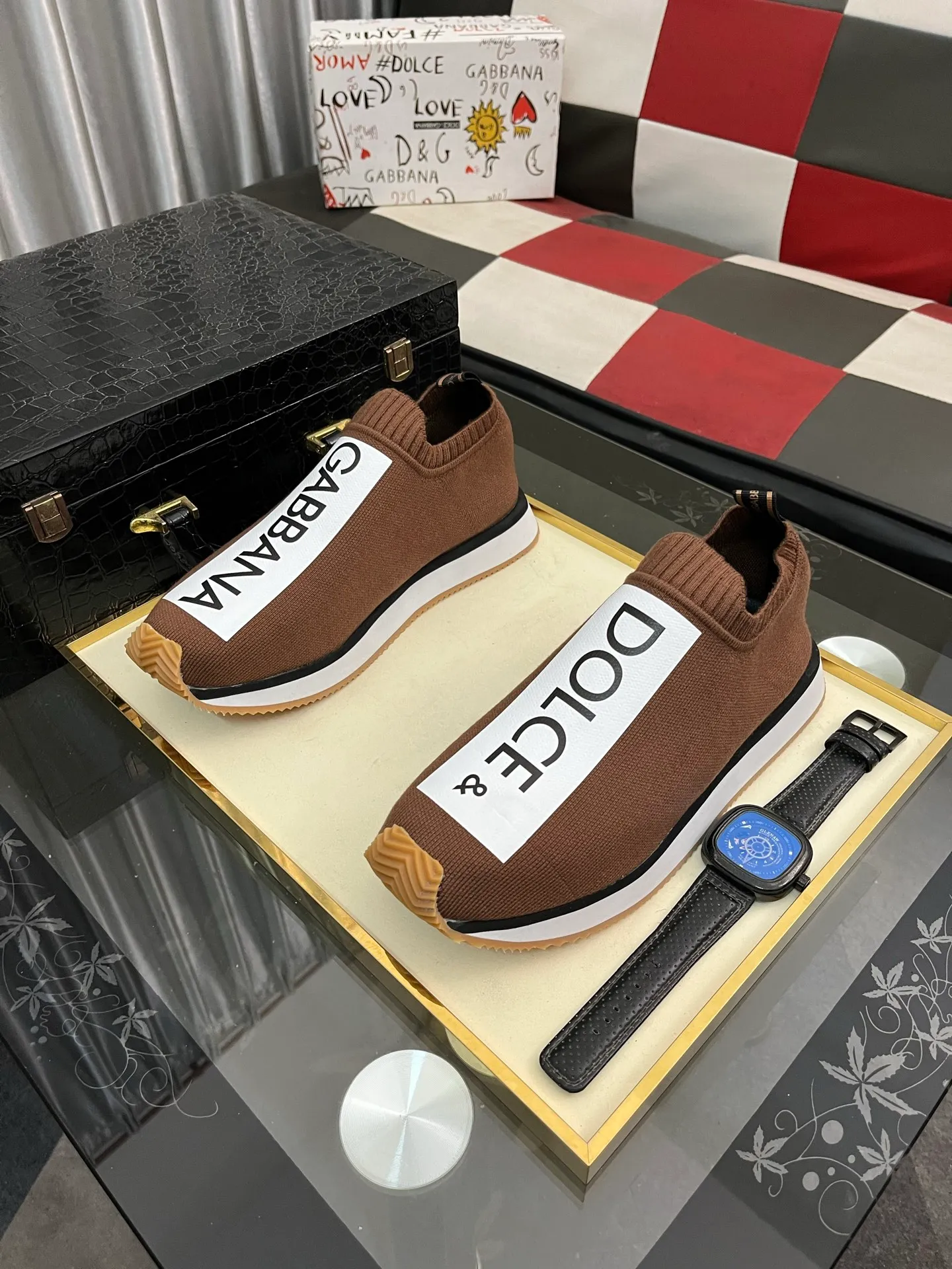 Men's men's shoes 💰420⌚️⌚️【DG～】couple casual shoes 2025z cabinet sales simultaneously 🔶Size: 35-46#️⃣ 🔷8 colors🔜The upper is made of multi-material splicing➕Mesh lining, comfortable and breathable, sole: original comfortable and wear-resistant outsole, ⚠️real thing📱photographed🎬real thing is better📢📢📢
